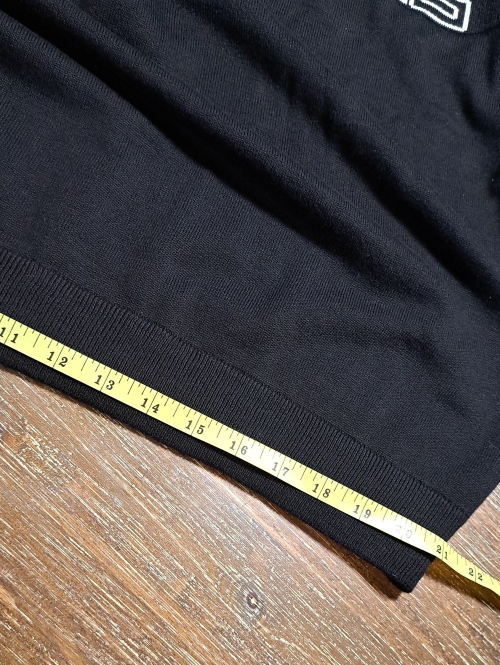 DKNY Women’s NWT Black White Logo Crewneck Sweater Long Sleeve Cotton Size XL - Picture 13 of 13
